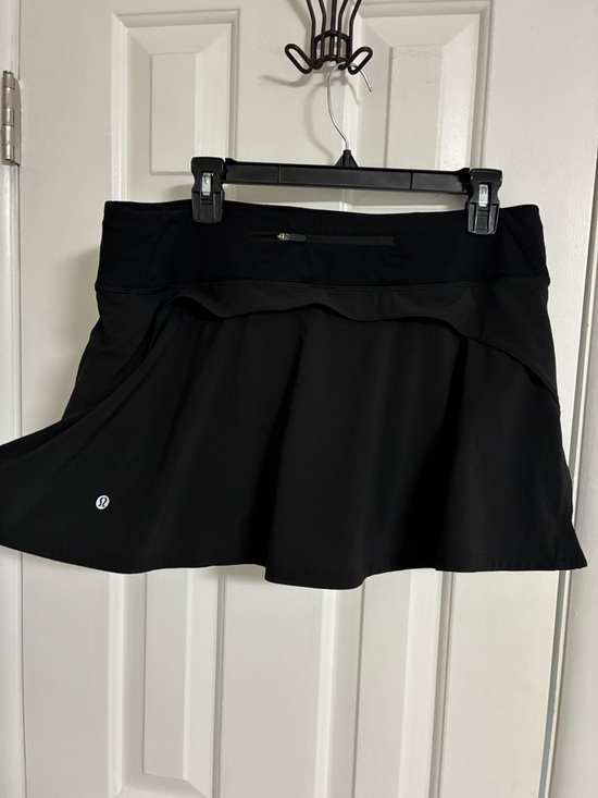 lululemon athletica Dresses & Skirts - Lululemon Black Athletic Skort